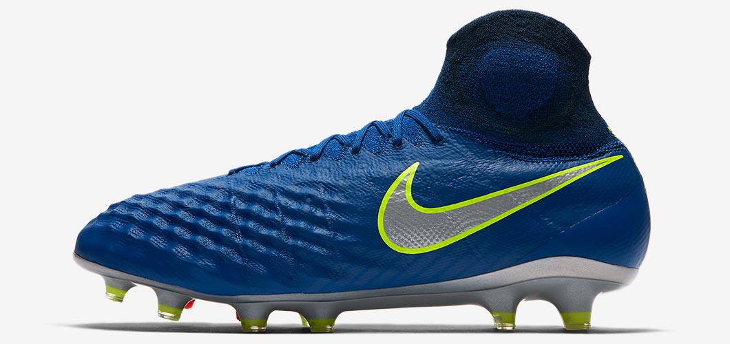 Nike Magista Obra II FG, Zapatillas de Fútbol para Mujer, Azul