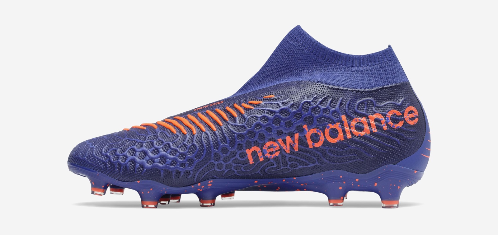 new balance blue mens tekela firm football boots