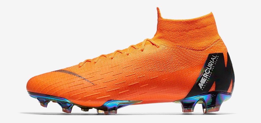 cr7 boots orange